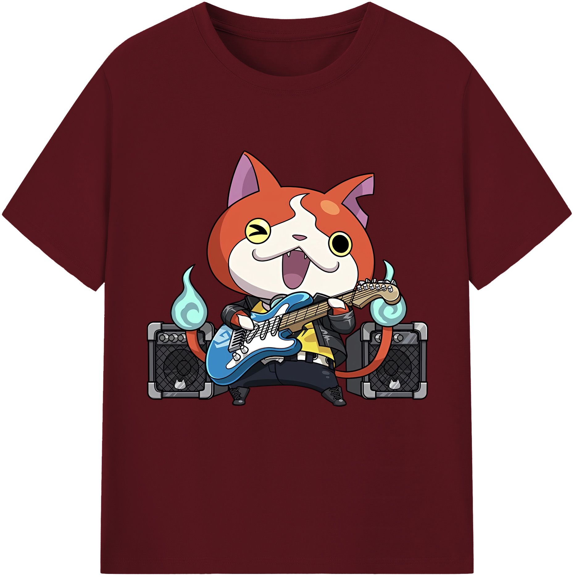 （画像用） 妖怪ウォッチ Yo-kai Watch 綿100％半袖Tシャツ（フロントプリント）